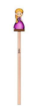 Picture of PRINCESS PENCIL HOLDER